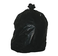 Sacchi della spazzatura 130 lt Nero 80 x 110 cm 100 unità