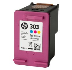 Cartuccia inchiostro HP 303 ciano, magenta, giallo T6N01AE