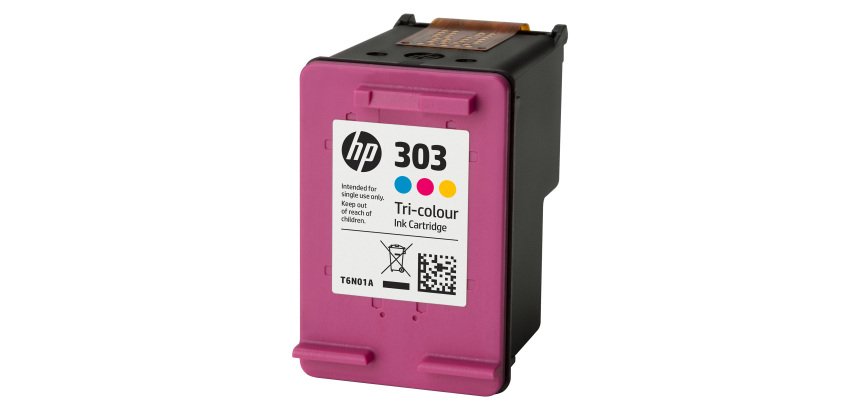 Cartuccia inchiostro HP 303 ciano, magenta, giallo T6N01AE