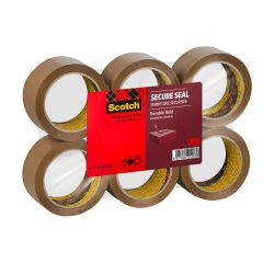 Nastro da imballo Scotch® HEAVY marrone, 50 mm x 66 m, 6 rotoli