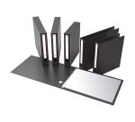 Portatabulati Rexel King Mec 1 anello 12 x 38 cm Nero