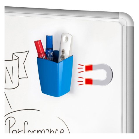 Portapenne magnetico CEP Gloss Blu 7,8 x 7,4 x 9,5 cm