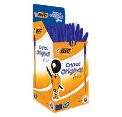 Penne sfera BIC Cristal Fine in Conf da 50 pezzi 