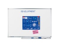 Legamaster Wall Mountable Magnetic Whiteboard Enamel Professional 120 x 90 cm
