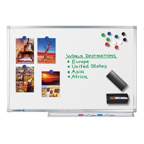 Legamaster Wall Mountable Professional Magnetic Whiteboard Enamel 90 x 60 cm