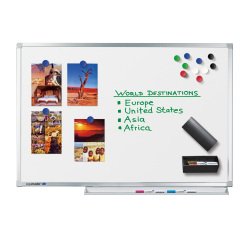 Lavagna magnetica bianca Legamaster Professional Smaltato magnetico 90 x 60 cm