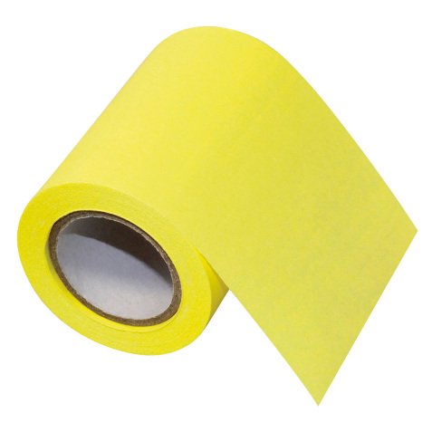 Rotolo foglietti adesivi Giallo fluo