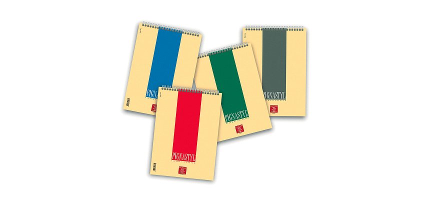 Blocchi spiralati Pigna Pignastyl Assortiti A quadretti senza perforazione A5 15 (l) x 21 (h) cm 80 g/m² 10 Pezzi