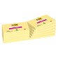 Post-it Super Sticky Notes Canary Yellow 127 x 76 mm 12 Pads of 90 Sheets