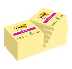 Post-it Super Sticky Giallo Canary 76 x 76 mm 12 unità