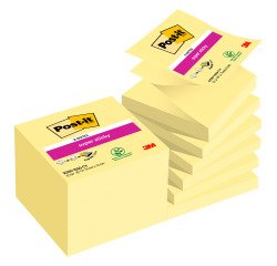 Ricariche Post-it Super Sticky a Z Giallo Canary 76 x 76 mm 12 unità da 90 fogli