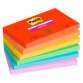 Post-it Super Sticky Playful 127 x 76 mm Assortiti 6 unità da 90 fogli