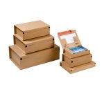 Scatole ColomPac Strip adesiva Avana l x p x h (cm) = 30,5 x 21,2 x 11 (A4) 10 unità