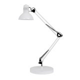 Lampada da tavolo Alba Architetto bianco 20 w