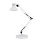 Lampada da tavolo fluorescente Alba Architetto bianco 20 w