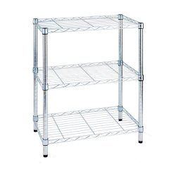 Scaffale Cromato 3 ripiani 360 x 600 x 750 mm