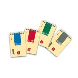 Blocchi Pigna Pignastyl A7 Assortiti A quadretti senza perforazione 12 x 8 cm 80 g/m² 10 unità da 60 fogli