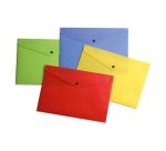 Buste con bottone A4 Beautone PP assort 12 pezzi