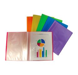 Portalistini con copertina semi rigida A4+ assortiti 12 unità