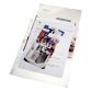 Buste a perforazione Universale Esselte Deluxe 22 x 30 cm trasparente polipropilene finitura goffrata a buccia d'arancia spessore alto 25 unità