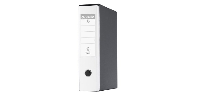 Registratore protocollo dorso 8 cm bianco Eurofile Esselte in confezione convenienza 11+1 in omaggio