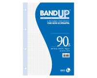 Ricambi rinforzati BM BandUP Bianco Quadretto 4mm A4 29,7 x 21 cm 90 g/m² 40 fogli