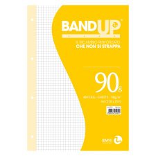 Ricambi rinforzati BM BandUP Bianco Quadretto 5mm A4 29,7 x 21 cm 90 g/m² 40 fogli