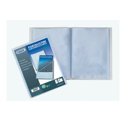 Portalistini FAVORIT Personalizzabile A5+ polipropilene 15 x 22 cm trasparente 20 buste - 40 viste