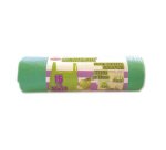 Sacchetti per rifiuti 30 lt Verde 15 unità