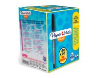 PaperMate Ballpoint Pen InkJoy 100 Medium 1 mm Black Pack of 100