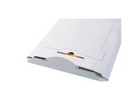 Buste a sacco in cartoncino rigido ColomPac 425 g/m² bianco senza finestra 320 mm 20 unità