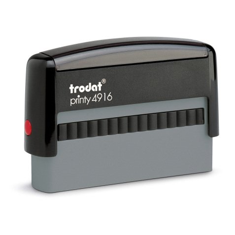 Timbro Trodat Printy 4916 1 x 7 cm nero
