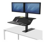 Fellowes Sit-Stand Workstation Lotus VE 8082001 Black
