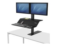 Sit-Stand Fellowes Lotus VE Dual nero 736,6 x 723,9 x 1.079,5 mm