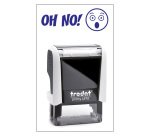 Timbro Trodat Printy 4910 "Oh No" bianco