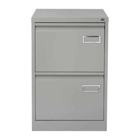 Classificatore per cartelle sospese 2 cassetti cassetti grigio