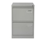 Classificatore per cartelle sospese 2 cassetti cassetti grigio
