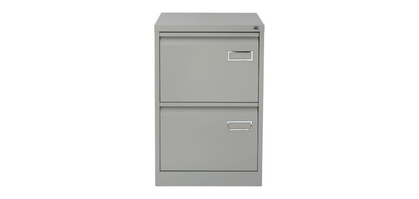 Classificatore per cartelle sospese 2 cassetti cassetti grigio
