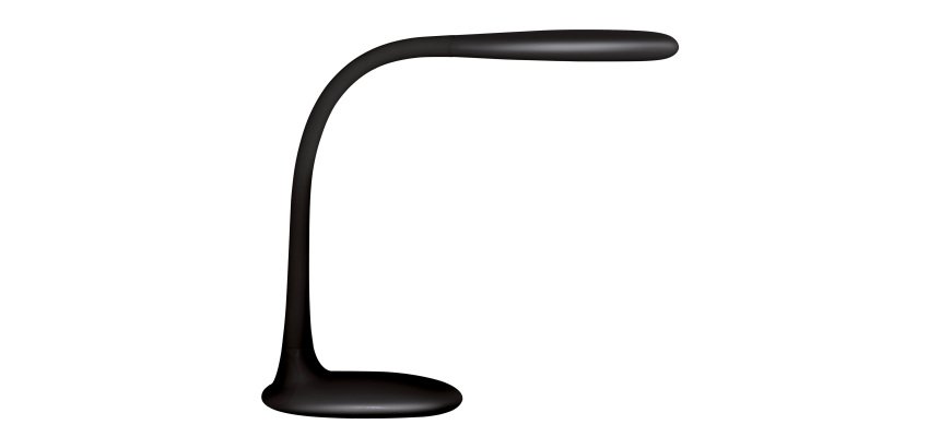 Lampada da tavolo Unilux Lucy nero 4 w