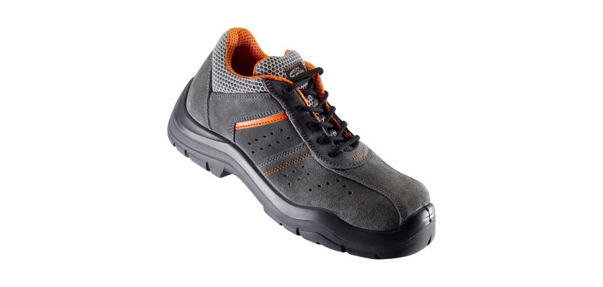 Scarpe Honeywell pelle, tessuto Taglia 35 grigio, arancione