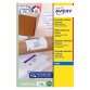 Etichette adesive Avery in carta bianca 99,1x38,1mm, 14 etichette per foglio, adesivo permanente, inkjet, 25 fogli