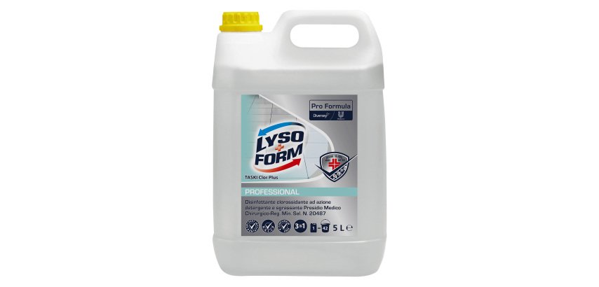 Detergente per pavimenti Lysoform TASKI Clor Plus 5 L