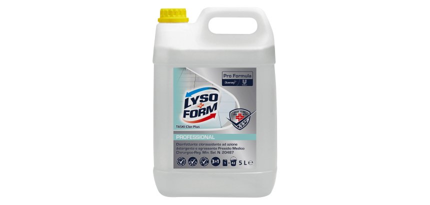 Detergente per pavimenti Lysoform TASKI Clor Plus 5 L