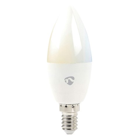 Lampadina a LED Wi-Fi Nedis E14 4.5W Bianco caldo/ fredo/ dimmerabile bianco A+ candela
