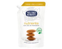 Sapone liquido Neutro Roberts nutriente con olio di mandorla 400 da ml