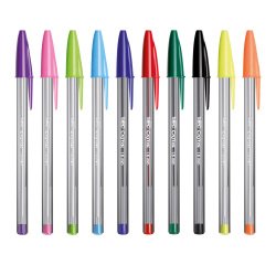 Penne a sfera BIC Cristal Fun 1.6 mm assortiti 20 pezzi