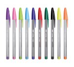 BIC Ballpoint Pen Cristal Fun Assorted Box 20