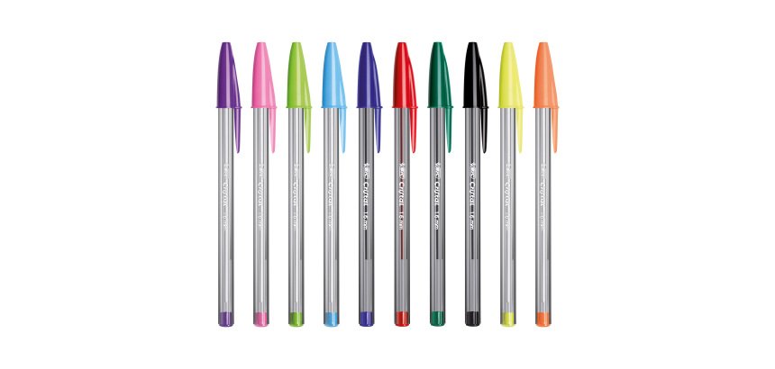 BIC Ballpoint Pen Cristal Fun Assorted Box 20