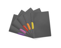Cartellina con clip DURABLE Duraswing Color A4 assortiti polipropilene 22 x 31 cm 5 unità