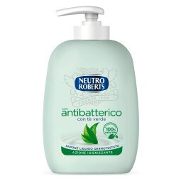 Sapone liquido antibatterico Neutro Roberts Tè Verde 200 ml